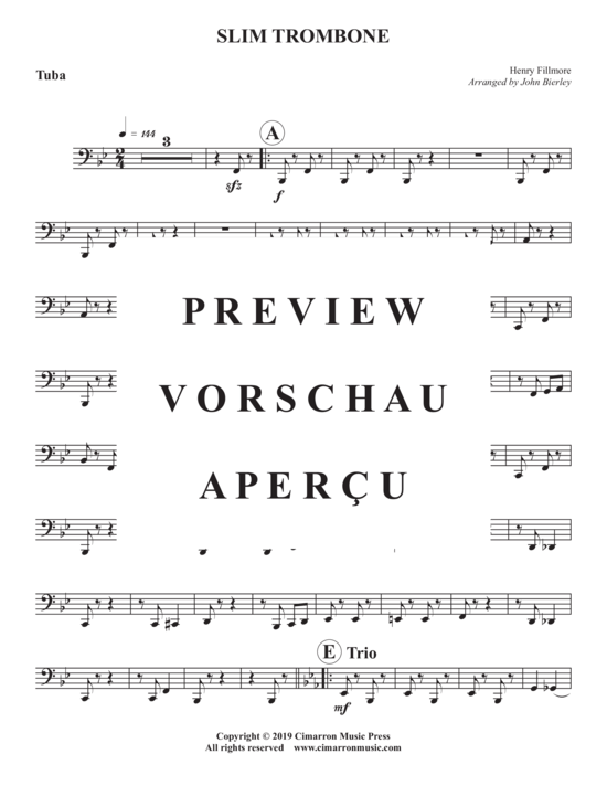 Produktgalerie: Seite 15 von 16 Slim Trombone , , (Blechbläser Quintett)