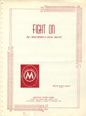 cover: Fight On, Milo Sweet