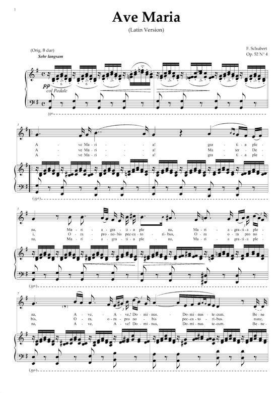 Product picture to: Ave Maria D.839Franz Schubert