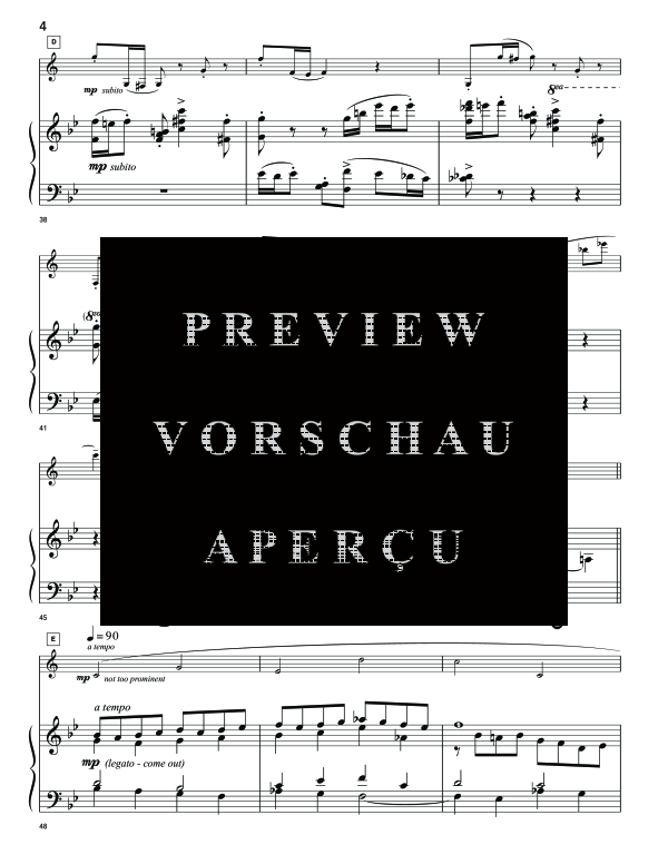 Product gallery: Page 8 of 11 Endorphins, , (clarinet in Bb and piano)