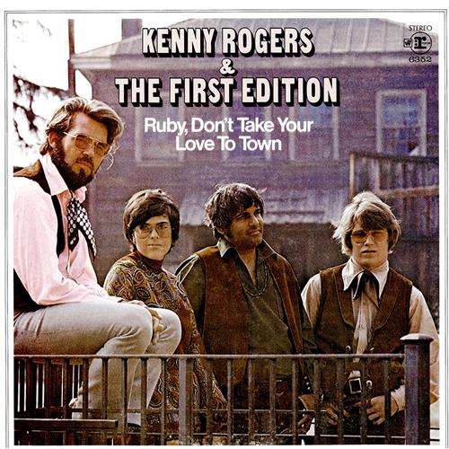 cover: Ruby, Don't Take Your Love To Town, Kenny & The First Edition Rogers, Gitarre