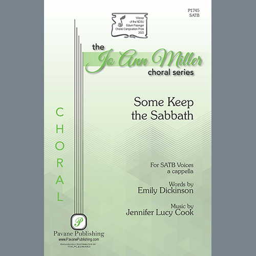 cover: Some Keep The Sabbath, Jennifer Lucy Cook, Chor