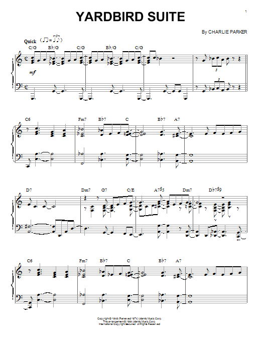 Produktbild zu: Yardbird Suite