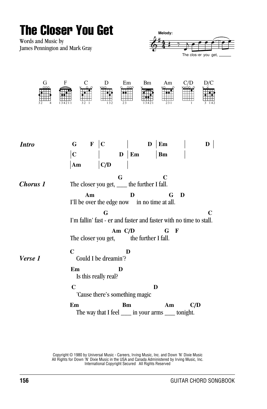 Produktbild zu: The Closer You Get
