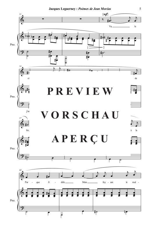 Product gallery: Page 10 of 18 Heureux qui, comme Ul-ysse , , (voice + piano)