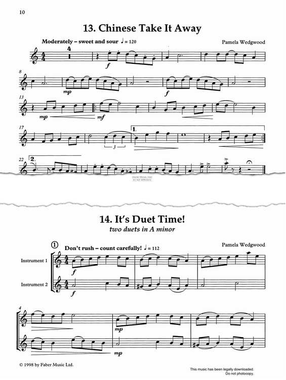 Product gallery: Page 1 of 1 It's Duet Time, Pam Wedgwood