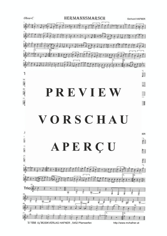 gallery: Hermannsmarsch, , (large wind orchestra)