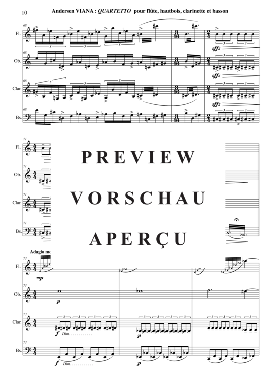 Product gallery: Page 11 of 21 Quartet , , (Woodwind Quartet)