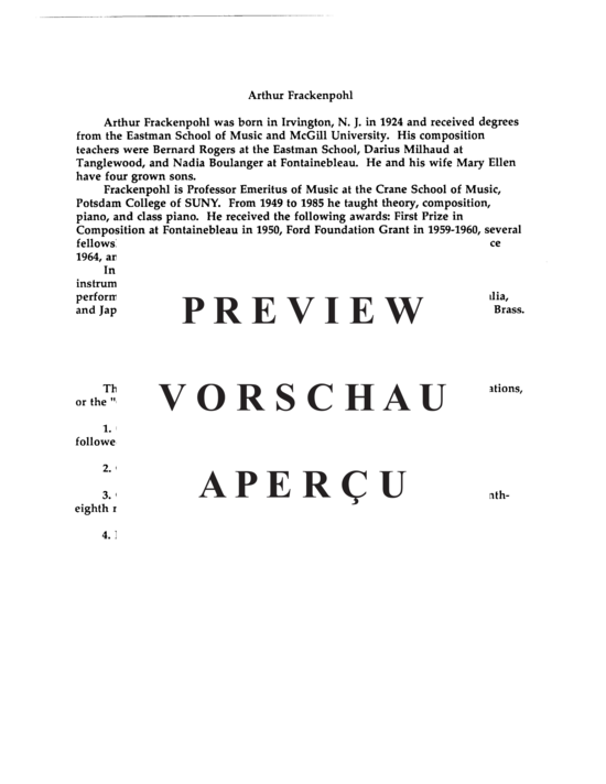 Produktgalerie: Seite 4 von 21 Goldberg Suite , , (Duett für Horn in F + Tuba)