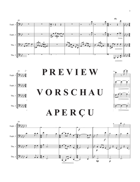 Product gallery: Page 4 of 18 Mourning Song , , (Tuba Quartet: 2x Baritone, 2xTuba)