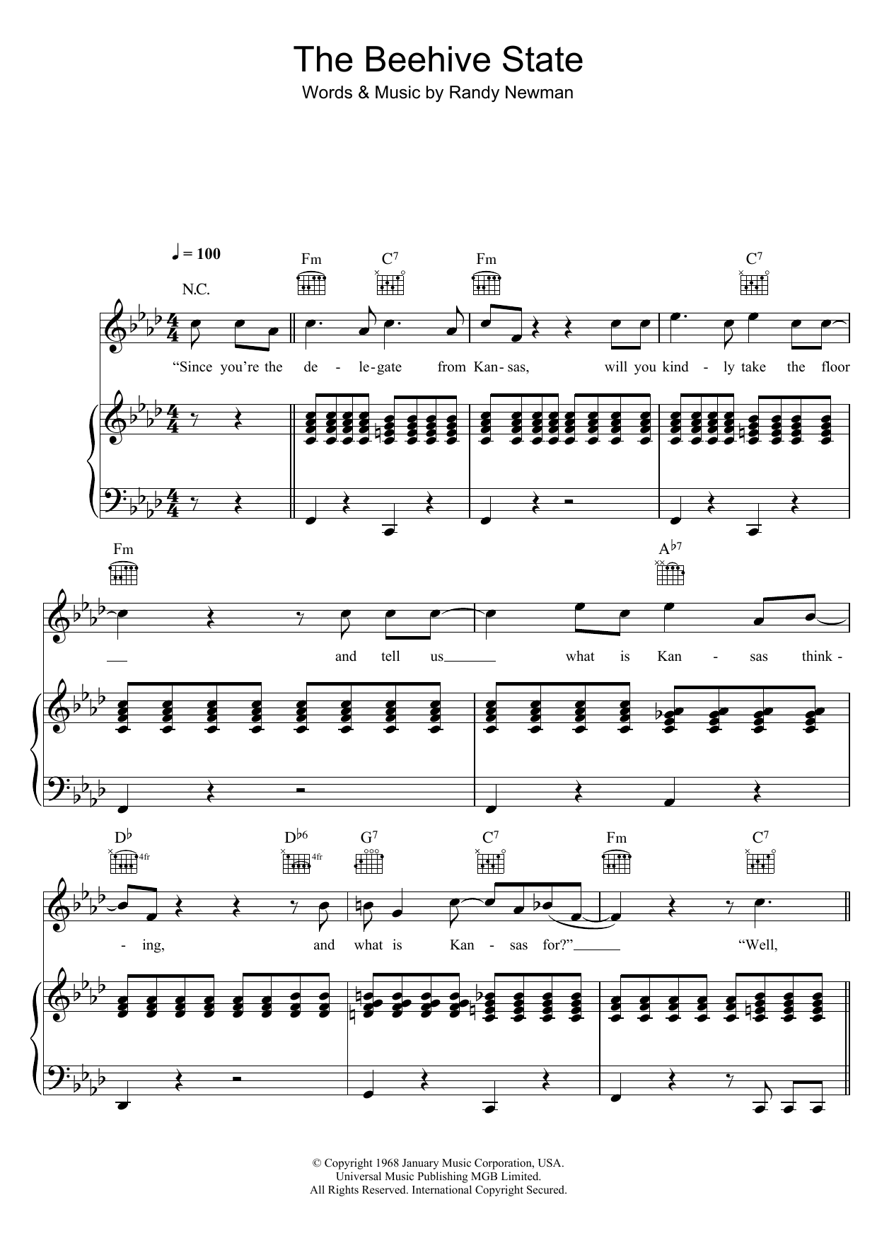 Product gallery: Page 1 of 1 The Beehive State, Randy Newman
