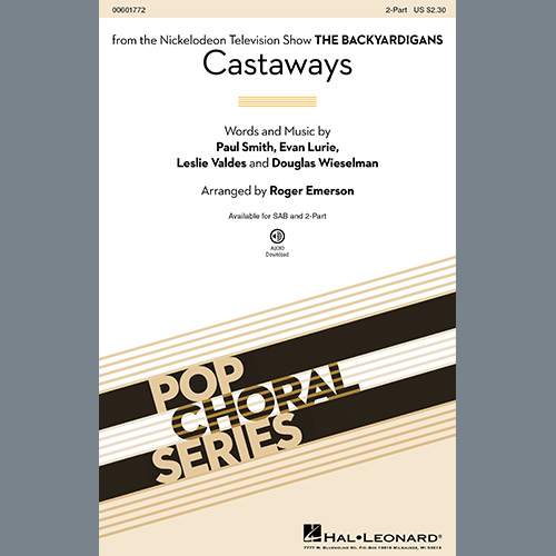 cover: Castaways (arr. Roger Emerson), The Backyardigans, Chor