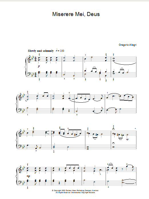 Produktbild zu: Miserere