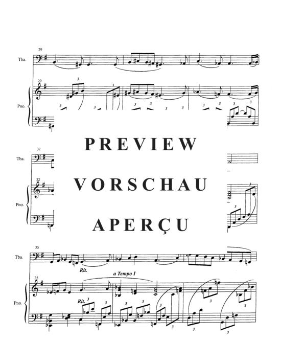 Product gallery: Page 6 of 12 Madrigal , , (tuba + piano)