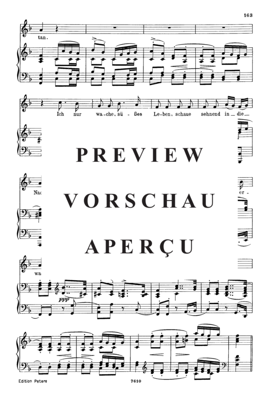 Product gallery: Page 3 of 5 Um Mitternacht D.862, , Low Voice and Piano