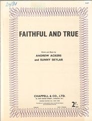 cover: Faithful And True, Andrew Ackers