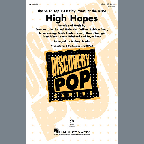 cover: High Hopes (arr. Audrey Snyder), Panic! At The Disco, Chor