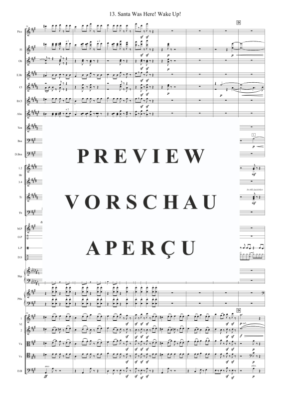 Produktgalerie: Seite 6 von 11 Santa Was Here! Wake Up!, , Sinfonie Orchester