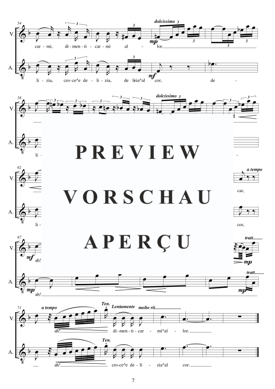 Produktgalerie: Seite 8 von 8 La Traviata - _(Act 1) Un dì felice, eterea, , Sopran, Tenor und Klavier