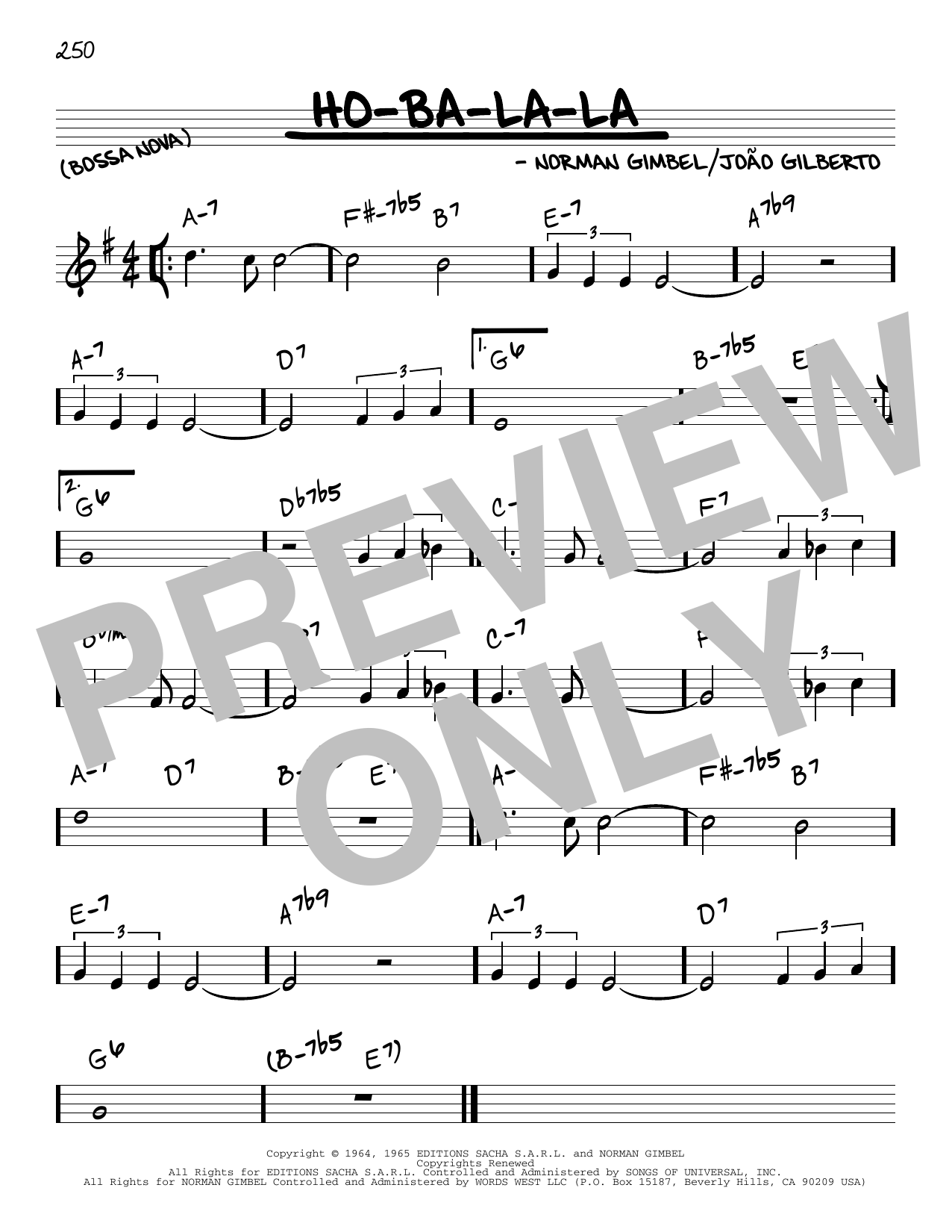 Produktbild zu: Ho-Ba-La-La