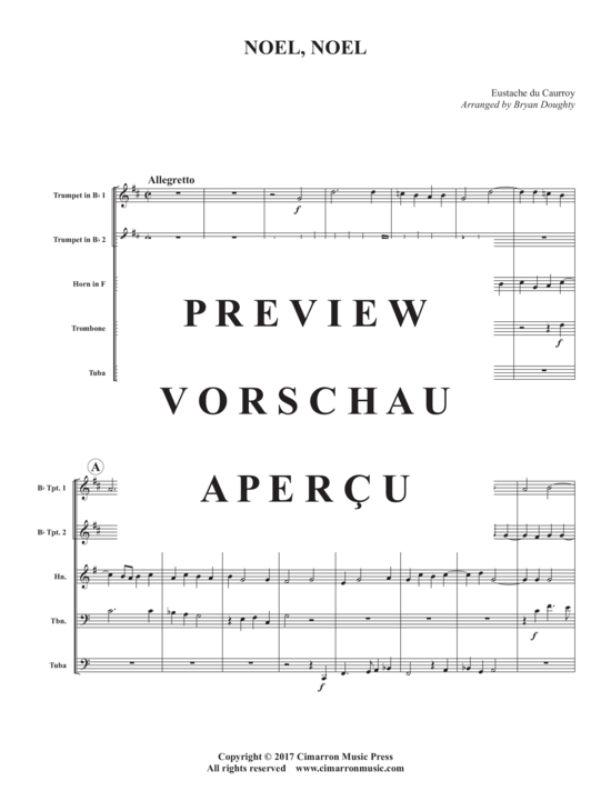 Produktgalerie: Seite 3 von 10 Noel, Noel , , (Blechbläserquintett)