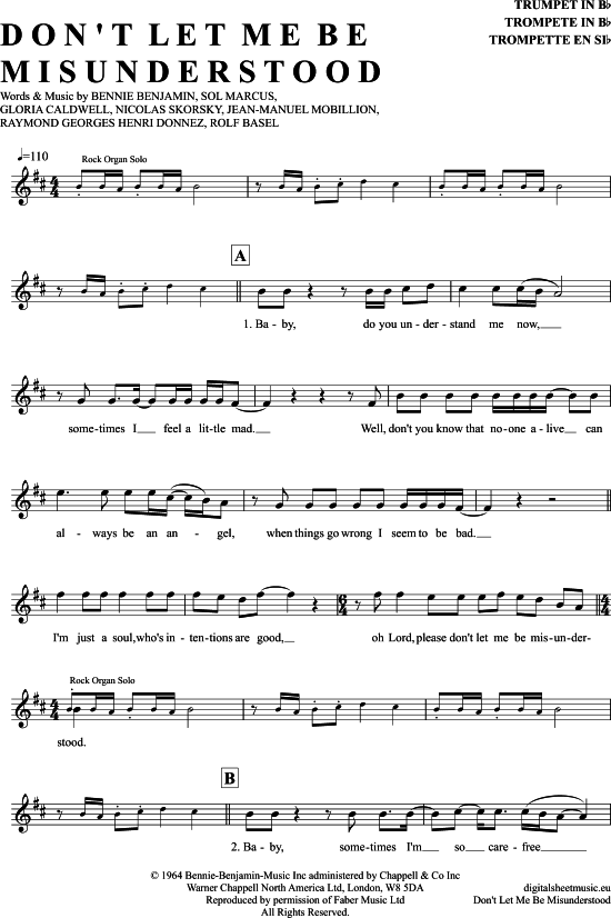 Produktbild zu: Don´t Let Me Be Misunderstood The Animals