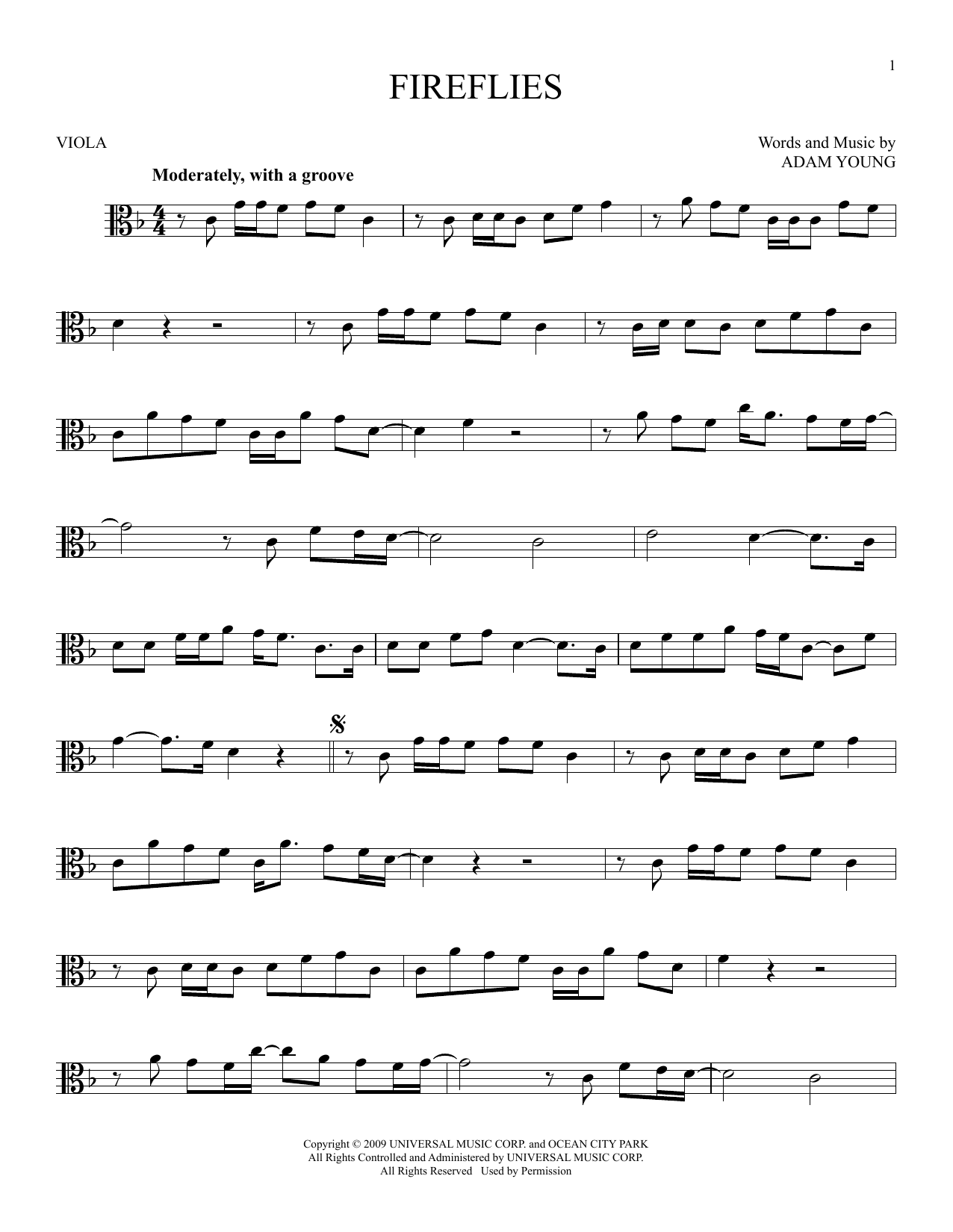 Product gallery: Page 1 of 1 Fireflies, Owl City