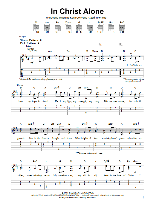 Product gallery: Page 1 of 1 In Christ Alone, Keith & Kristyn Getty