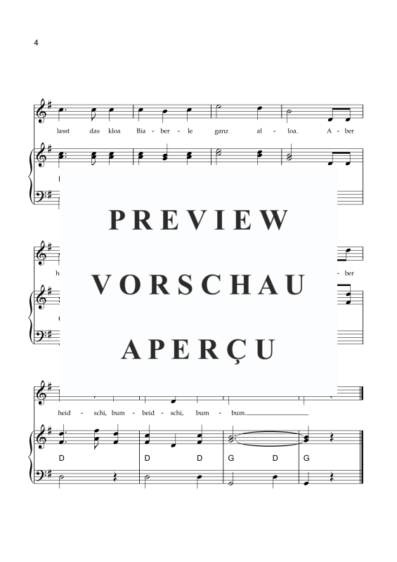 Product gallery: Page 5 of 5 Aber heidschi bumbeidschi, , Accordion and vocals