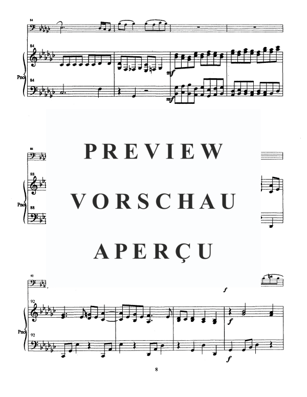 Product gallery: Page 10 of 11 Winter Song and Spring Dances, , Tuba and Piano