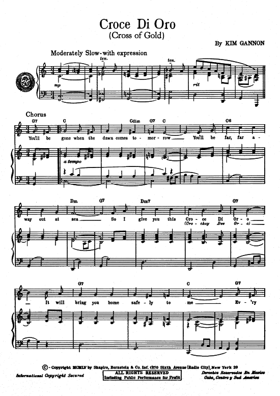 Produktbild zu: Croce Di Oro (Cross of Gold)  Patti Page 