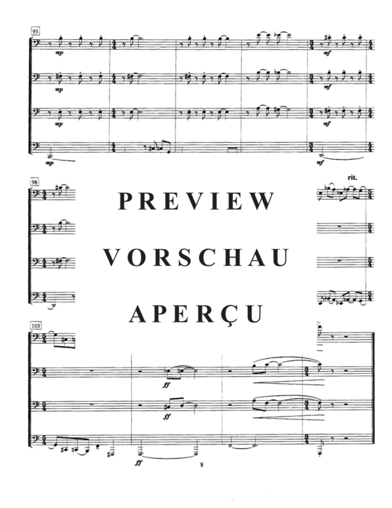 Product gallery: Page 10 of 21 Tuba Quartet No. 1 , , (Tuba Quartett EETT)