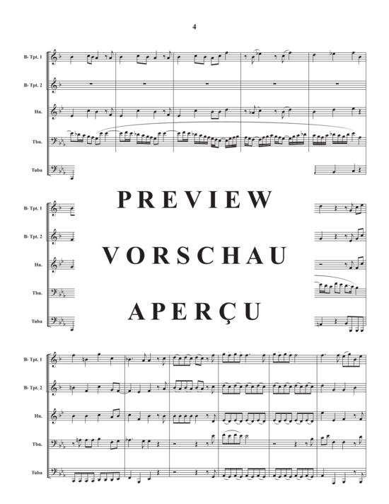 Produktgalerie: Seite 6 von 17 Every Valley Shall Be Exalted , , (Blechbläser Quintett)