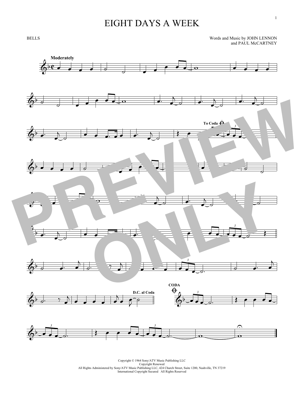 Produktbild zu:  Eight Days A Week - The Beatles