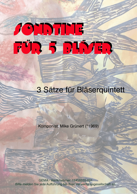 Produktbild zu: Sonatine für 5 Bläser