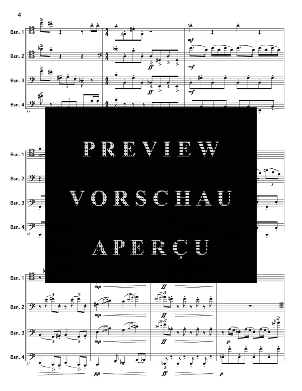 gallery: Suite for Daydreams, , (Fagott Quartett)