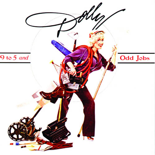 cover: Nine To Five, Dolly Parton, Klavier