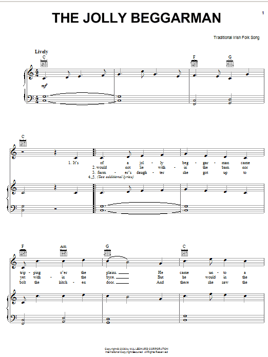 Produktbild zu: The Jolly Beggarman