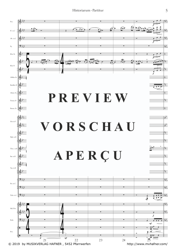 Product gallery: Page 9 of 11 Historiarum - 777 Jahre Markt Werfen, , (large wind orchestra)