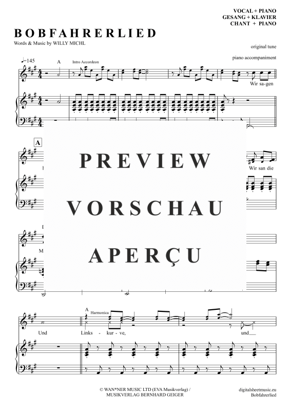 gallery: Bobfahrer-Lied, Buam, Troglauer, Gesang mit Klavierbegleitung