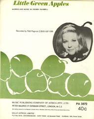 cover: Little Green Apples, Patti Page