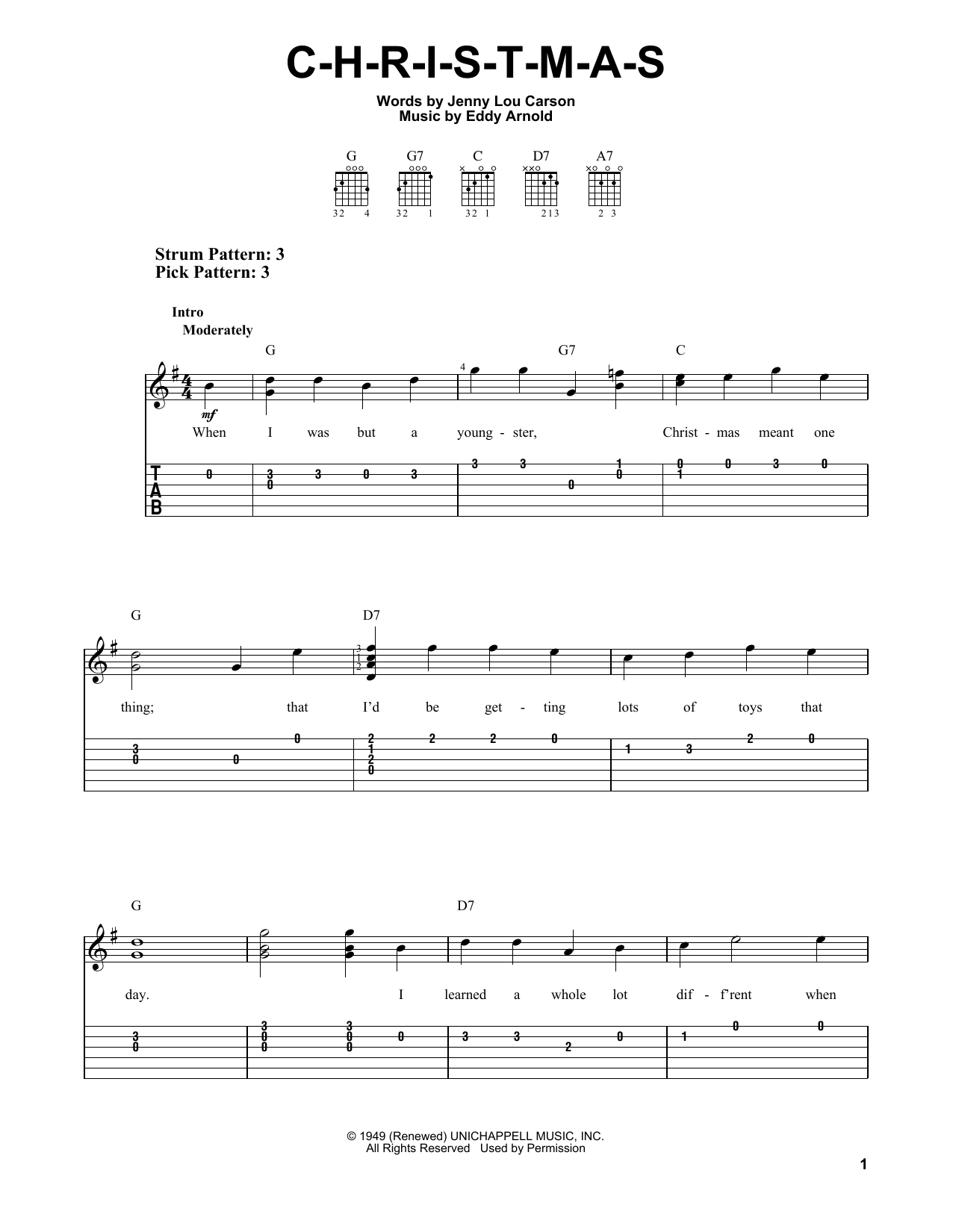 Product gallery: Page 1 of 1 C-H-R-I-S-T-M-A-S, Eddy Arnold