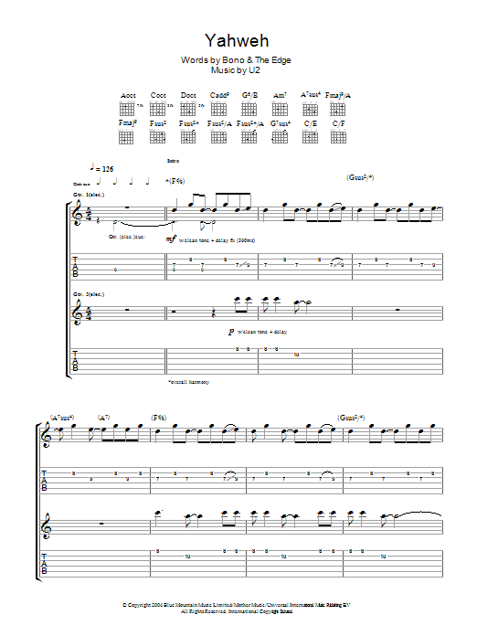 Product gallery: Page 1 of 1 Yahweh, U2