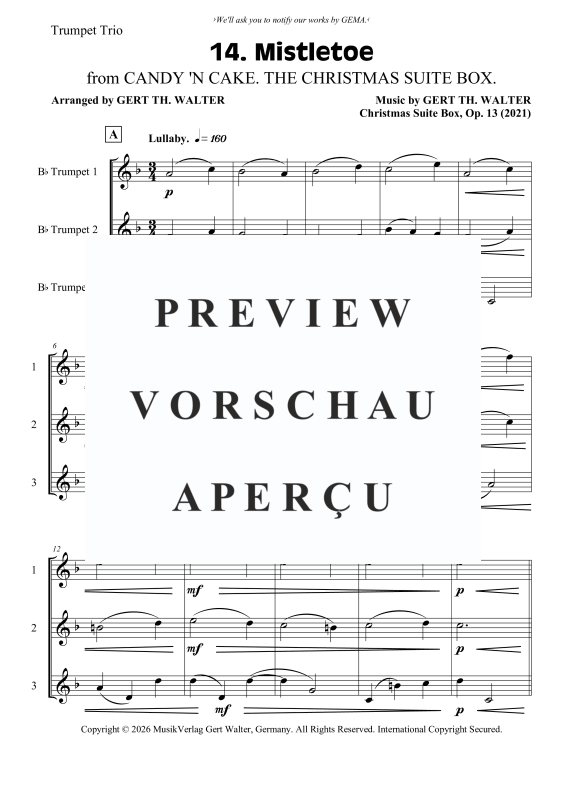 Produktgalerie: Seite 2 von 6 Mistletoe, , Trompeten Trio