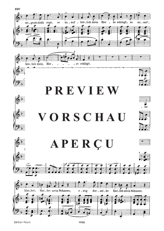 Product gallery: Page 4 of 5 Aufenthalt D.957-5 (Schwanengesang), , Medium Voice and Piano