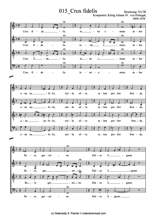 Product picture to: Crux fidelis König Johann IV . von Portugal, 1604-1656 