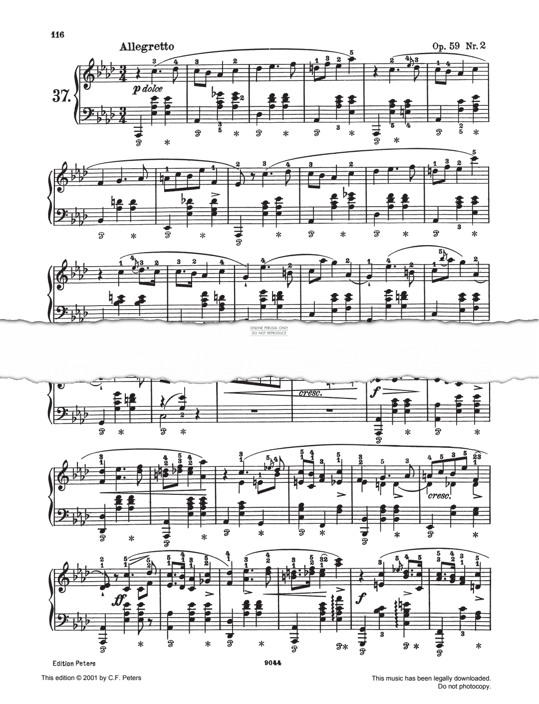 Produktbild zu: Mazurkas Op. 59 No. 2