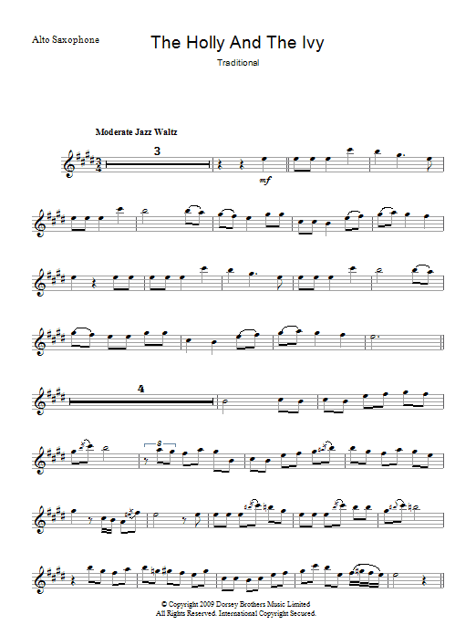 Product gallery: Page 1 of 1 The Holly And The Ivy, Traditional