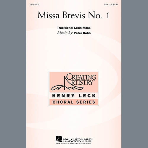 Produktbild zu: Missa Brevis No. 1