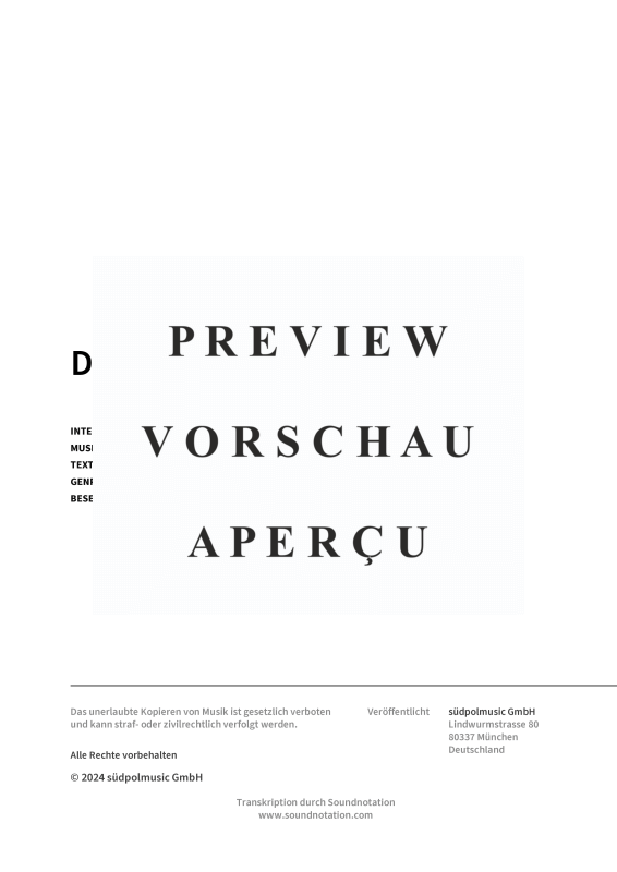 gallery: Da Grantler, DeSchoWieda, (Leadsheet)